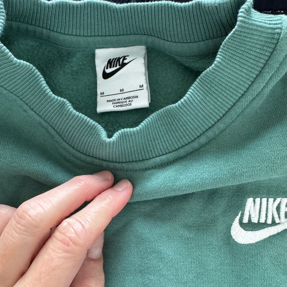 Nike Teal Crewneck Sweatshirt for Girls